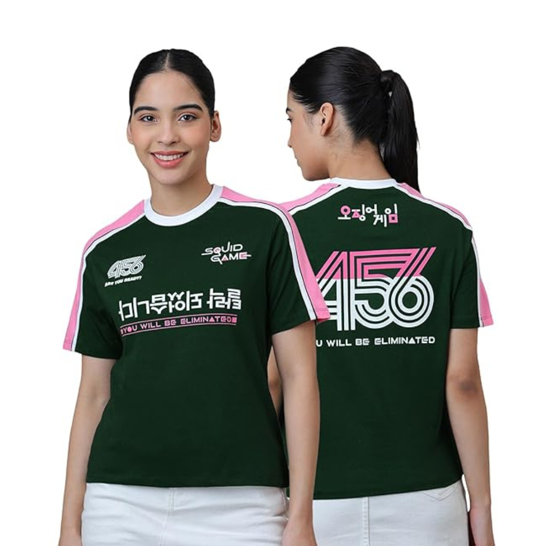printed pure cotton regular fit tshirt for women
